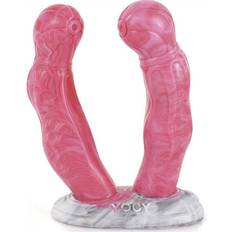 Sexleksaker Pink Alien Double Monster Dildo Mini Dak 13 cm