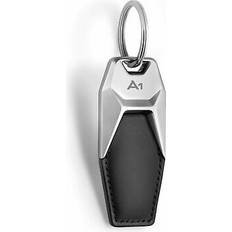 Audi leder schlüsselanhänger a1 3181900601 keyring anhänger rindsleder Original