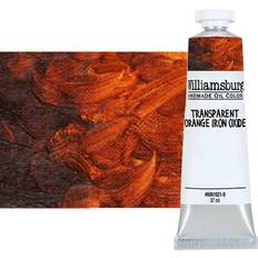 Williamsburg Oil Transparent Orange Iron Oxide, 37 ml tube