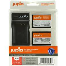 Jupio Kit 2 Baterias Lp-e10 Cargador Single Usb