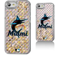 Apple iPhone 6/6S Mobile Phone Cases Keyscaper Miami Marlins iPhone 6/6s/7/8 Logo Gold Glitter Case