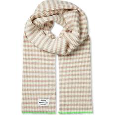 Mads Nørgaard Recycled Iceland Grafenau Scarf Halstuch Creme Brulee/Winter White One