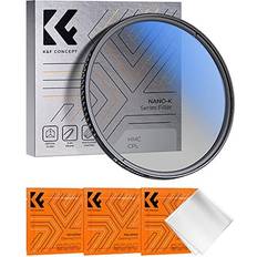 Camera Lens Filters K&F Concept 62MM Polarising Filter Circular Polarizing CPL Ultra Slim Japan Optics Multi Coated