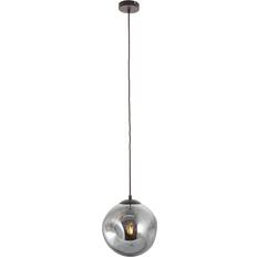 Lindby Taklampor Lindby Valentina Taklampa Smoked Grey/Coffee Pendellampa