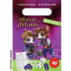 Yatzy maxi Alga Musse och Helium Maxi Yatzy