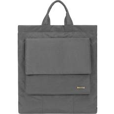 Nylon Fabric Tote Bags Portrait Nylon Tote Bag Dark Grey One Size