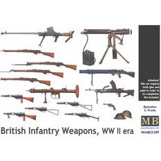 Scale Models & Model Kits Masterbox Mas35109 Masterbox 1:35 British Weapons Set Wwii