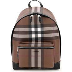 Burberry Vesker Burberry Check Coated Stoffrucksack Black OS