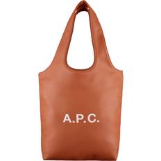 Leather - Men Totes & Shopping Bags A.P.C. Tote Bag Ninon Small Synthetik Haselnussbraun brown