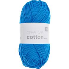 Garne Rico Design Creative Cotton Aran Enzian Blau