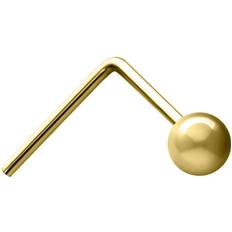 Piercings Jewelco London 9ct Gold Ball Nose Stud 2mm JNS050 One