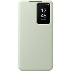 Samsung S24 Smart View Wallet Case Light Green