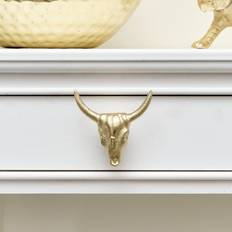 Building Materials Melody Maison Buffalo Skull Drawer Knob Gold