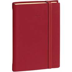 Rosso Calendari ‎Quo Vadis Agenda Daily 21 Prestige 2025 13 x 21 cm Copertina Silk