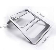 Frontgate Portable laptop stand Aluminium Laptop Stand, Ventilated Laptop Holder