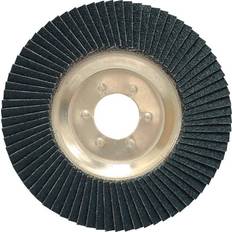 York 125 x 22MM Conical Flap Discs, Ziconium Oxide Aluminium Backed P120