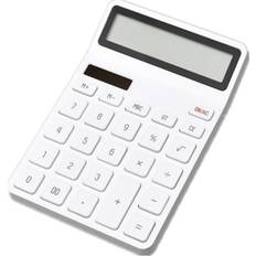 Calculators Dsport Original Xiaomi Mijia Rice Calculator 12-bit LED Display ABS Material 6 Degree AngleWhite