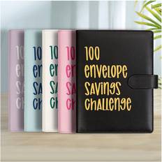 Sunukerr 100 Envelope Challenge Binder Cash Binder