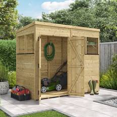 BillyOh Outbuildings BillyOh 8x4 Windowed, 11mm Groove Pent (Building Area )