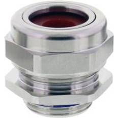 Elartikler Wiska 10106494 Kabelverschraubung schlagfest, mit Dichtung M8 Messing vernickelt Natur 50St