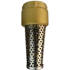 Plumbing Eco-Flo 1-1/4" Brass Foot Valve