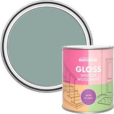 Paint Rust-Oleum Gresham Gloss Interior 750Ml Wood Paint Blue 0.75L
