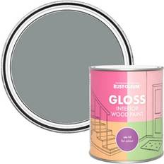 Paint Rust-Oleum Slate Gloss Interior 750Ml Wood Paint 0.75L