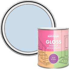 Paint Rust-Oleum Blue Sky Gloss Interior 750Ml Wood Paint 0.75L