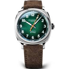 Scamosciato Orologi da polso Duckworth Prestex Verimatic Green Fume Brown Suede