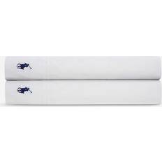 Ralph Lauren Home Player Super Bed Sheet White