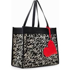 Desigual Tasker Desigual Håndtaske Med Skulderhank - Sort