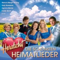 Musik Herzlichst die Schönsten Heimatlieder mit Maria & Margot Hellwig, Rudy Giovannini, Sigrid & Marina, Freddy Quinn uva (CD)