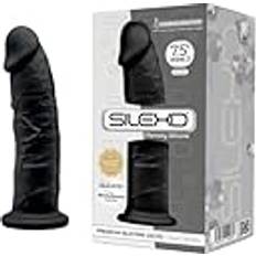 Silexd Dildo Dual Density Mod. 2 7,5 Svart