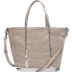 Linen Bags Vanessa Bruno Bolso de hombro 'CABAS' gris plata Einheitsgröße