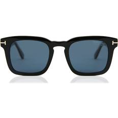 Tom Ford FT0751 DAX 01V Sunglasses - Acetate Black/Blue