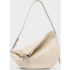 Suede - White Bags Burberry Medium Knight Bag