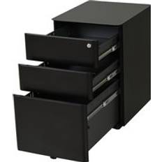 Vinsetto 3-Drawer Lockable File