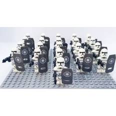 Bysion Star wars clone troopers G 21Pcs Star-Wars Clone Trooper Minifigures Anime Mini-Figures Collection Wearing Weapon Building Block Set,Best Gift for Kids