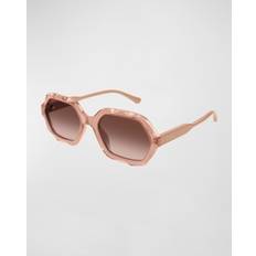 Chloé Sunglasses Chloé Wavy Acetate Rectangle