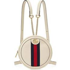 Gucci Women Backpacks Gucci Ophidia Mini Backpack - White