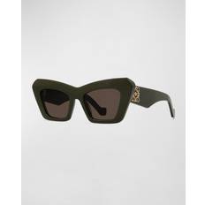 【送料&関税込】Loewe Lw40036i Anagram 96e Green Sunglasses Loewe Lw40036i Anagram 96e Green Sunglasses | italist