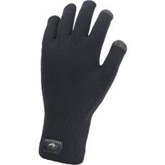 Cykling - Herre - Nylon Tøj Sealskinz Anmer Ultra Grip Glove - Black