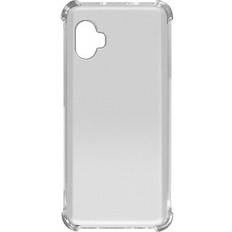 Avizar Samsung Galaxy Xcover 6 Pro Silicone Case Reinforced Corners Transparent Clear