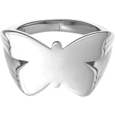 Jane Kønig Butterfly Signet Ring - Silver