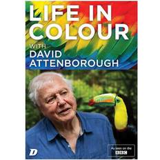 Movies Life in Colour With David Attenborough DVD 2021 David Attenborough Cert E
