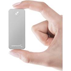 Sabrent External Hard Drives Sabrent Rocket Nano 2TB USB 3.2 10Gb/s External Aluminum SSD (Silver) (SB-2TB-NANO)