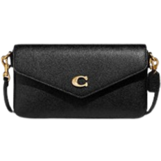 Coach Schwarz Umhängetaschen Coach Wyn Crossbody Bag - Brass/Black