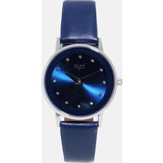 Regal Klockor Regal damklocka silver/blå 36mm