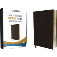 Reina Valera 1960/New International Version, Biblia Bilingüe Bilingual Bible, Leather-Look, Negro Spanish Edition