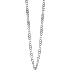 Anchor Chain Necklace - Silver